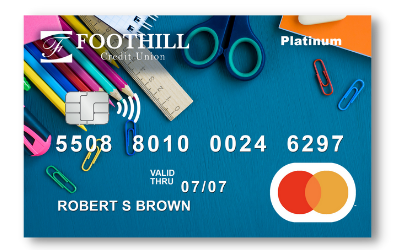 foothill credit union credit card